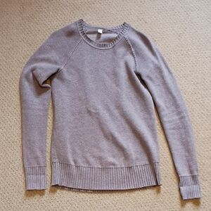 lululemon athletica Light Purple Crew Neck Sweater -small